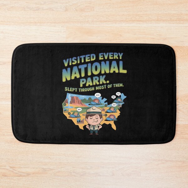 Item preview, national park - dark park ranger - sarcastic hiking - park ranger - weird nature - unexplained forest - hiking gone wrong - trail sign - spooky wilderness - introvert camping - forest conspiracy designed and sold by JansenGS.