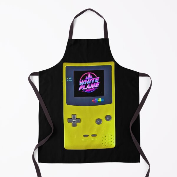 Item preview, Classic YELLOW Handheld Gaming Console | Retro '90s Gamer Nostalgia Gift designed and sold by WHITE FLAME PRINTS.