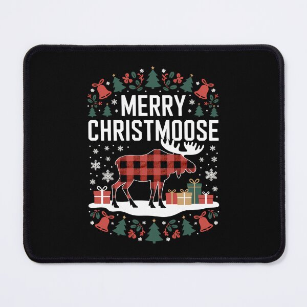 Item preview, Merry Christmoose Christmas Moose Lover Xmas Holiday designed and sold by ValerieRodrigue.