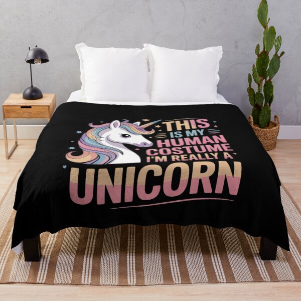 Item preview, This Is My Human Costume I'm Really A Unicorn Lover designed and sold by MonsterBuddiess.