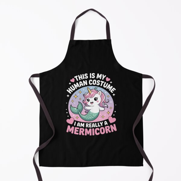 Item preview, This Is My Human I Am A Mermicorn Halloween Mermaid Unicorn designed and sold by MonsterBuddiess.