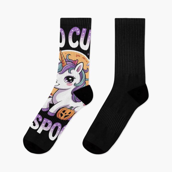 Item preview, Too Cute To Spook Halloween Unicorn  designed and sold by MonsterBuddiess.