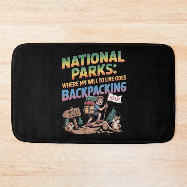 Item preview, national park - park ranger - sasquatch patrol - park service - creepy forest - campfire horror - existential hiking - nature is scary - backwoods secrets - unexplained phenomena – survival designed and sold by JansenGS.