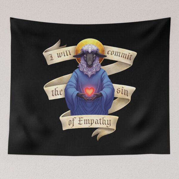 Item preview, The Sin of Empathy Theology Quote designed and sold by RobertFJr.