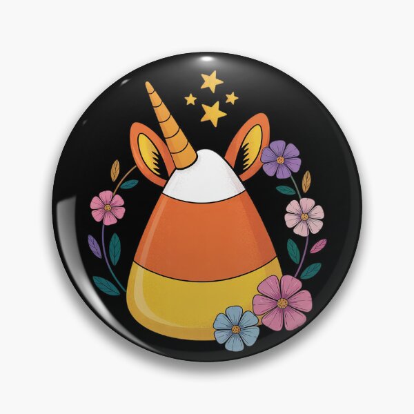 Item preview, Unicorn Candy Corn Halloween  designed and sold by MonsterBuddiess.