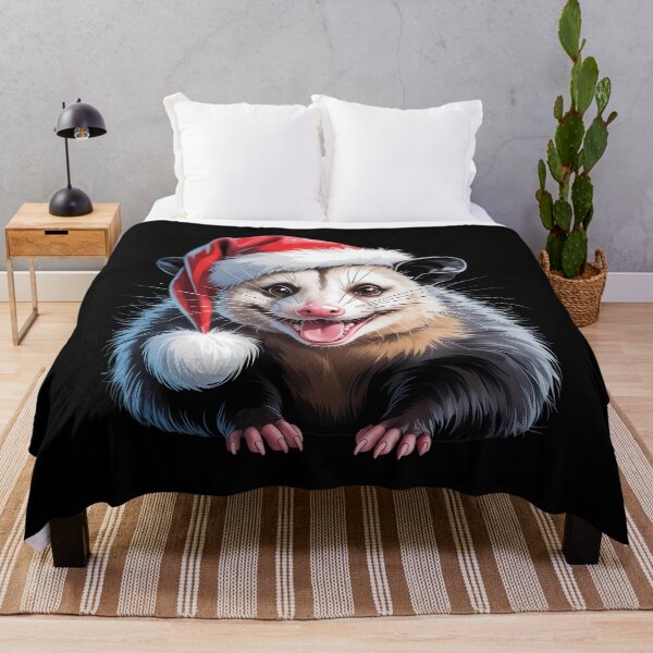 Item preview, Opossum Possum Funny Merry Christmas Santa Family designed and sold by ValerieRodrigue.