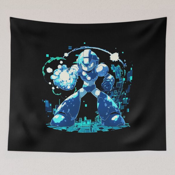 Item preview, Megaman Robot Video Game designed and sold by kisakijojo.