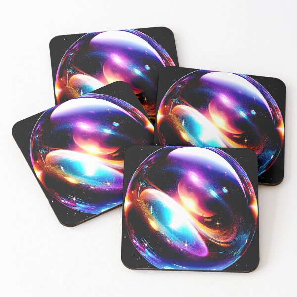 Item preview, Glassmorph Phantasmagorical Galaxy designed and sold by CharlottePlaceArt.