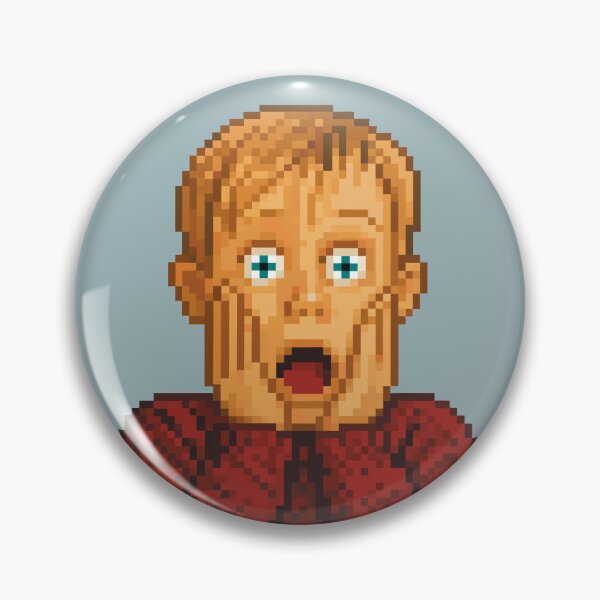 Item preview, Surprised Child Pixel Art Christmas 90s Iconic Scream Meme Family Comedy designed and sold by charlypicazo.