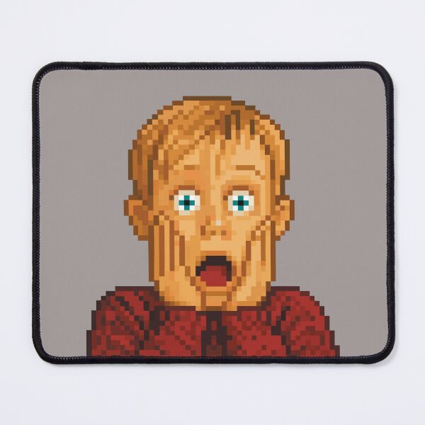 Item preview, Surprised Child Pixel Art Christmas 90s Iconic Scream Meme Family Comedy designed and sold by charlypicazo.