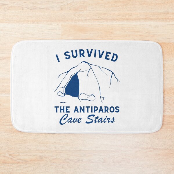 Item preview, Antiparos: I survived the Antiparos cave stairs (Antiparos Greece) designed and sold by Peerless-Prime.