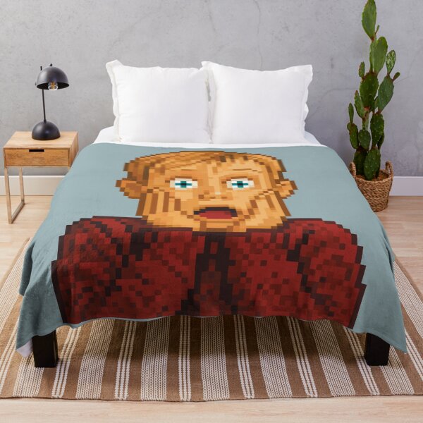Item preview, Surprised Child Pixel Art Christmas 90s Iconic Scream Meme Family Comedy designed and sold by charlypicazo.