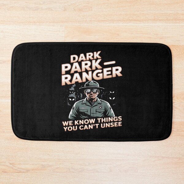Item preview, national park - dark park ranger - sarcastic hiking - park ranger - weird nature - unexplained forest - hiking gone wrong - trail sign - spooky wilderness - introvert camping - forest conspiracy designed and sold by JansenGS.