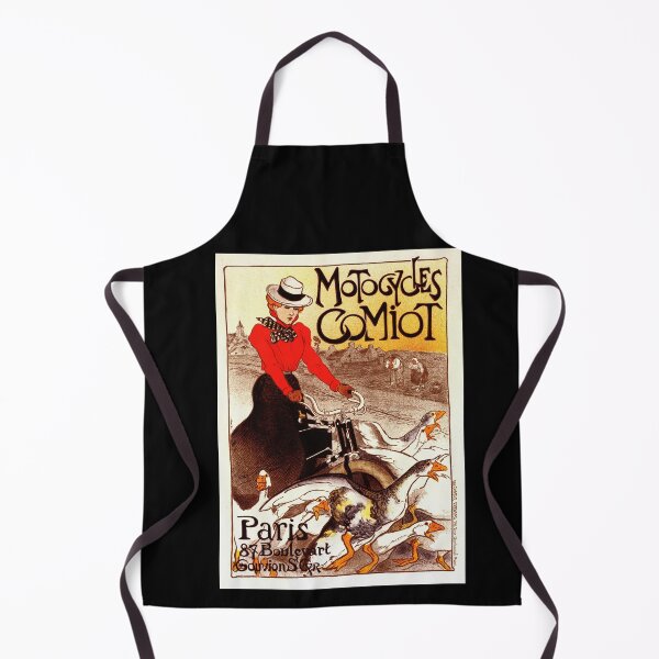 Item preview, Art Nouveau Poster | Comiot Motorcycles by Georges Gaudy | Vintage Motorbike Art | Woman Rider & Modernity | Retro Wall Decor designed and sold by artofuniverse.