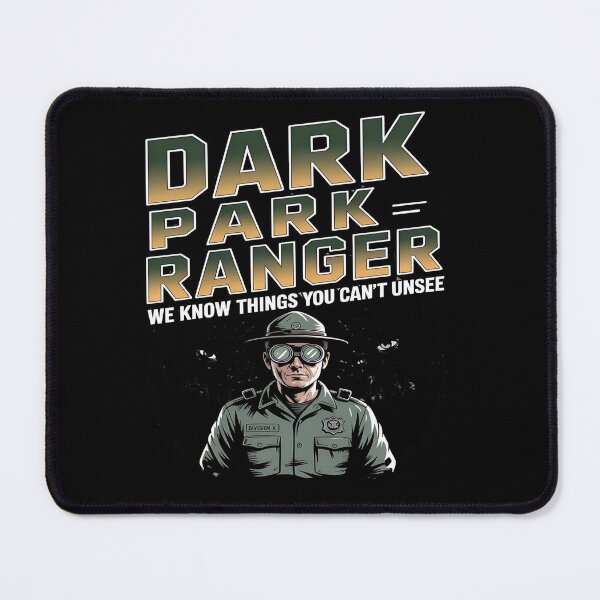 Item preview, national park - park ranger - sasquatch patrol - park service - creepy forest - campfire horror - existential hiking - nature is scary - backwoods secrets - unexplained phenomena – survival designed and sold by JansenGS.