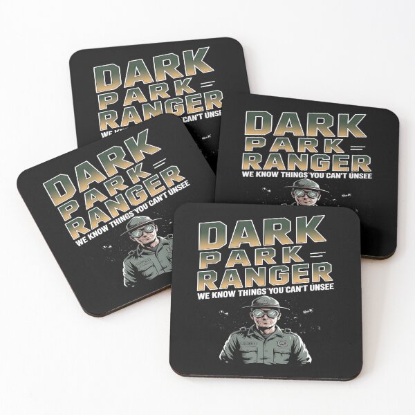Item preview, national park - park ranger - sasquatch patrol - park service - creepy forest - campfire horror - existential hiking - nature is scary - backwoods secrets - unexplained phenomena – survival designed and sold by JansenGS.