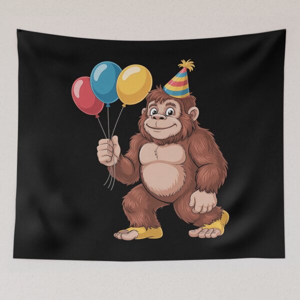 Item preview, Bigfoot It's My Birthday Party designed and sold by ValerieRodrigue.