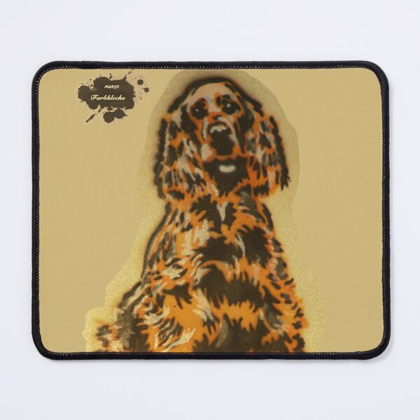 Item preview, A sitting Cocker Spaniel designed and sold by marysfarbklecks.