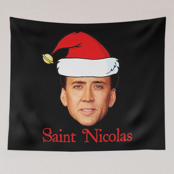 Item preview, Saint Nicolas Cage Christmas  designed and sold by myhero2699.
