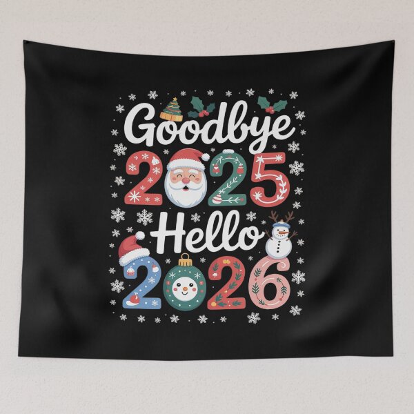 Item preview, Goodbye 2025 Hello 2026 Happy New Year's Eve Christmas Xmas designed and sold by VladoZork.