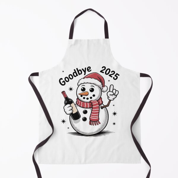 Item preview, Goodbye 2025 Happy New YearHello 2026 Snowman designed and sold by VladoZork.