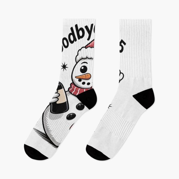 Item preview, Goodbye 2025  Happy New YearHello 2026 Snowman  designed and sold by VladoZork.