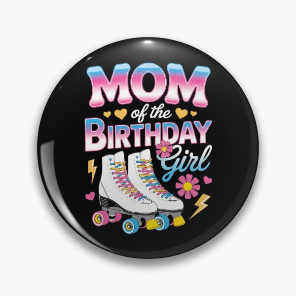 Item preview, Mom Of The Birthday Girl Rolling Skate Bday Family designed and sold by ValerieRodrigue.