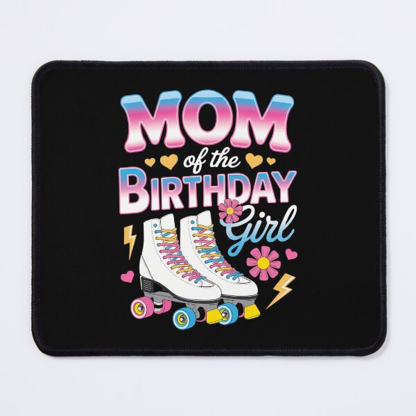Item preview, Mom Of The Birthday Girl Rolling Skate Bday Family designed and sold by ValerieRodrigue.
