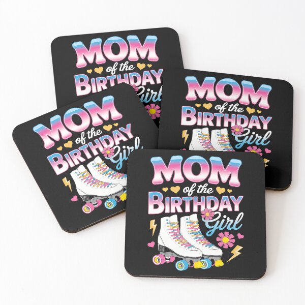 Item preview, Mom Of The Birthday Girl Rolling Skate Bday Family designed and sold by ValerieRodrigue.