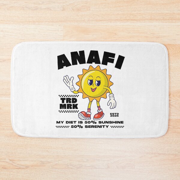 Item preview, Anafi: my diet is 50% sunshine, 50% serenity (Anafi Greece) designed and sold by Peerless-Prime.