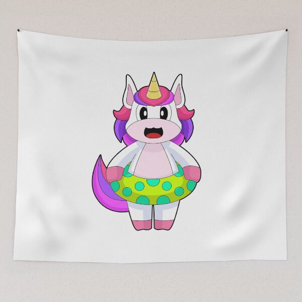 Item preview, Unicorn Swimming Inflatable float Summer designed and sold by Snabdesign84.