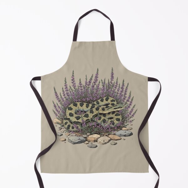 Item preview, Adder Among Heather and Rocks Artwork designed and sold by BirdsnStuff.