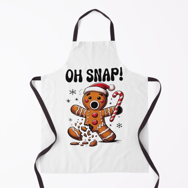 Item preview, Gingerbread Man Oh Snap Christmas Funny Cookie Baking Gift designed and sold by VladoZork.