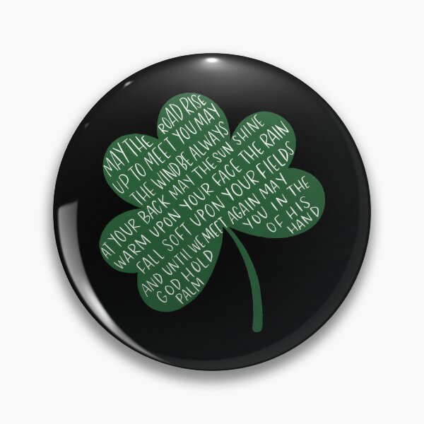 Item preview, Irish Blessing Clover Quote designed and sold by RobertFJr.