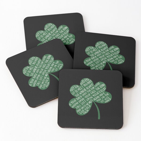 Item preview, Irish Blessing Clover Quote designed and sold by RobertFJr.