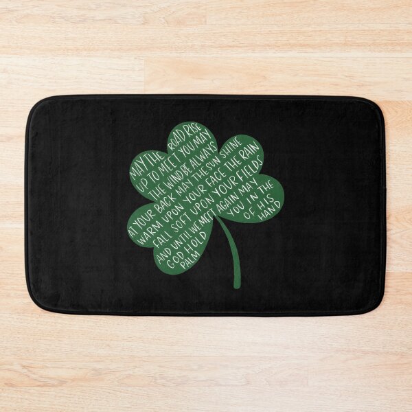 Item preview, Irish Blessing Clover Quote designed and sold by RobertFJr.