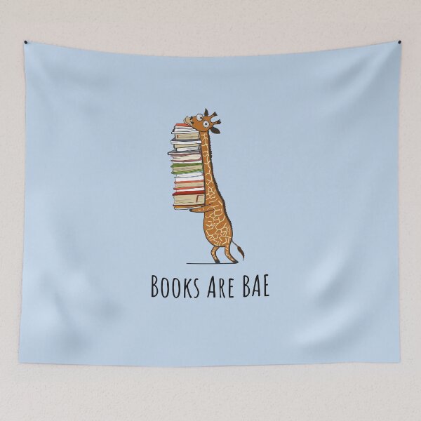Item preview, Funny Giraffe Holding a Stack of Books - Book Are Bae - Book Lover Gift, Phones Cases And Other Gift designed and sold by MemWear.