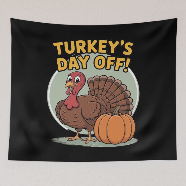 Item preview, Happy Turkey Day Thanksgiving Day Holiday Gift designed and sold by VladoZork.