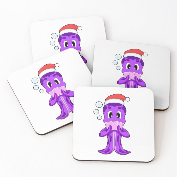 Item preview, Octopus Christmas Poker designed and sold by Snabdesign84.