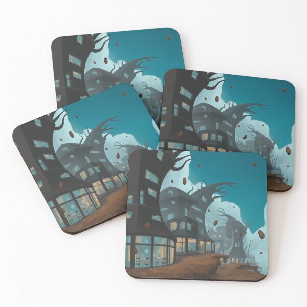 Item preview, An artwork inspired by the design of modern cafes. designed and sold by Thecloud5.