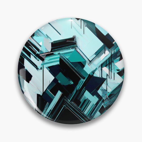 Item preview, Glitch Noise Chaos Cubist Art designed and sold by CharlottePlaceArt.
