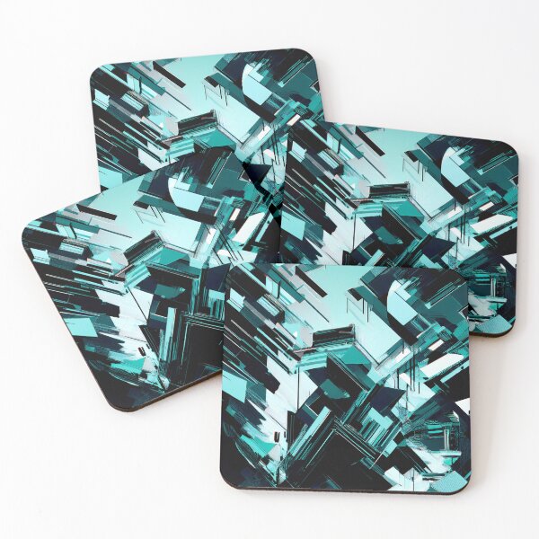 Item preview, Glitch Noise Chaos Cubist Art designed and sold by CharlottePlaceArt.