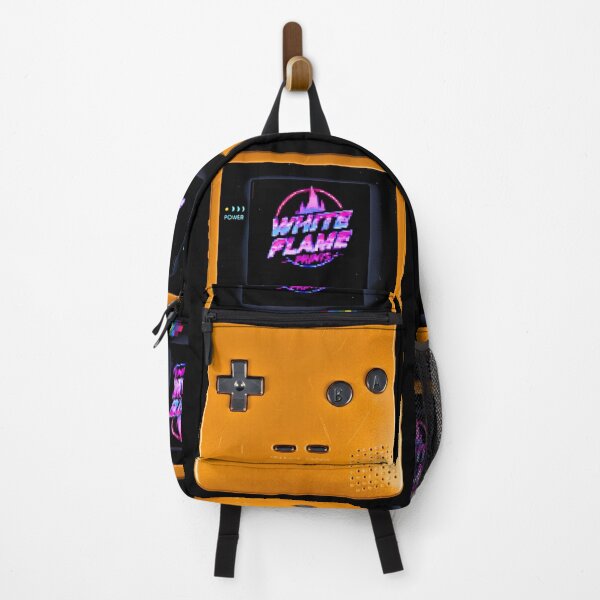 Item preview, Classic ORANGE Handheld Gaming Console | Retro '90s Gamer Nostalgia Gift designed and sold by WHITE FLAME PRINTS.
