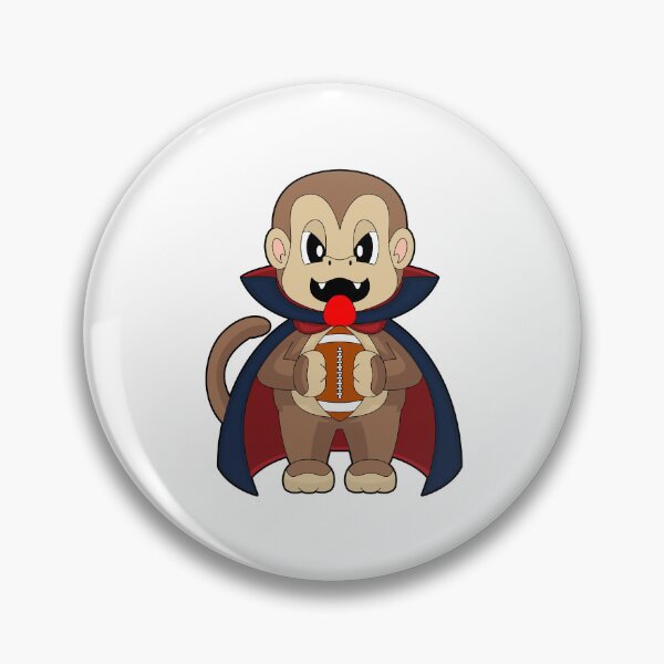 Item preview, Monkey Halloween American Football designed and sold by Snabdesign84.