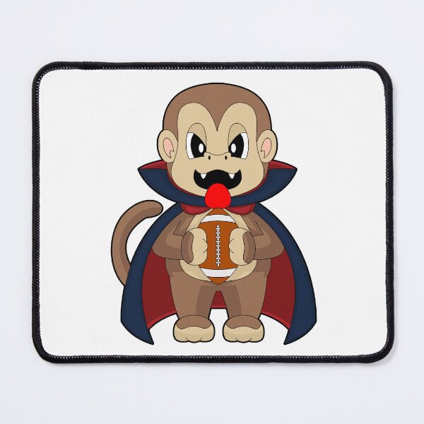 Item preview, Monkey Halloween American Football designed and sold by Snabdesign84.