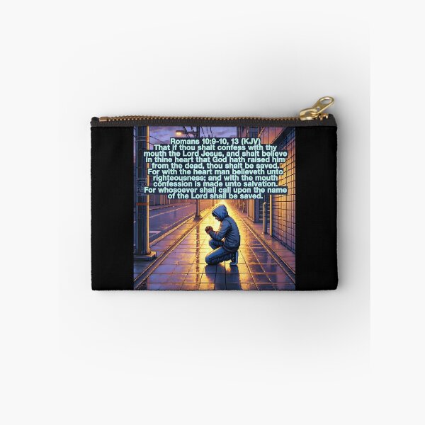 Item preview, Romans 10 9–10 KJV Scripture Block designed and sold by RobertFJr.