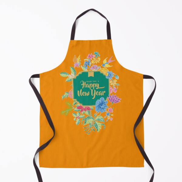 Item preview, Happy New Year Greeting with Batik Bouquet designed and sold by YoungLWorkshop.