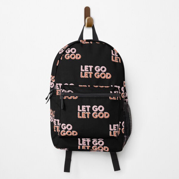 Item preview, Let Go Let God Minimal Christian Quote designed and sold by RobertFJr.