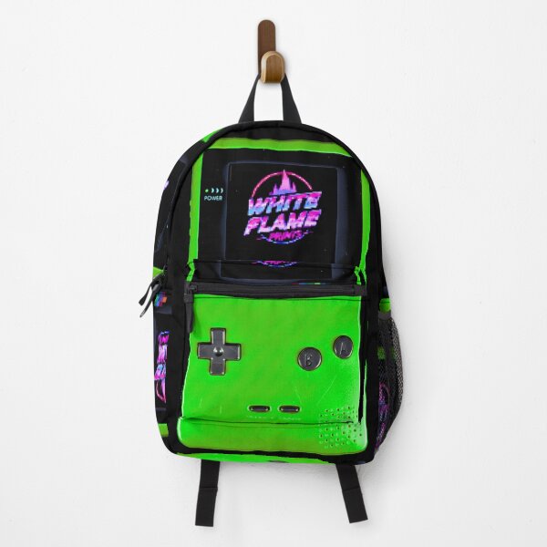 Item preview, Classic LIME GREEN Handheld Gaming Console | Retro '90s Gamer Nostalgia Gift designed and sold by WHITE FLAME PRINTS.