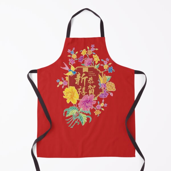 Item preview, Chinese New Year Greeting with Peonies Batik designed and sold by YoungLWorkshop.